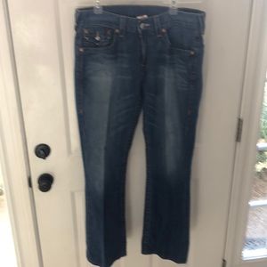 True Religion Men’s Flap Pocket Jeans Boot Cut 34